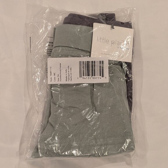 NWT Little Planet Carter's Organic Cotton Joggers Pants SET of 2 (9-Month Size) - Picture 5 of 8